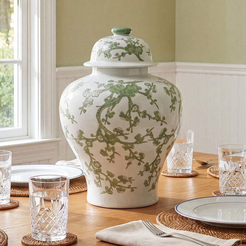 Rem Handmade Porcelain Ginger Jar