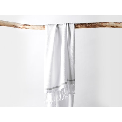Serviette de bain méditerranéenne biologique