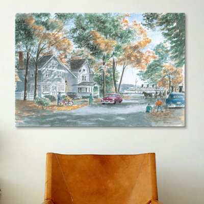 Stanton Manolakas " Autumn On Gwenn Dr. " by Stanton Manolakas
