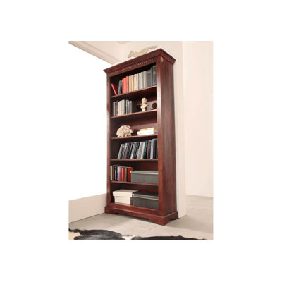 Oxford 200cm H x 97cm W Solid Wood Standard Bookcase