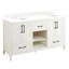 60" Burfield Double Bathroom Vanity Set with Oval Undermount Sinks-887363045-885499297-885499299
