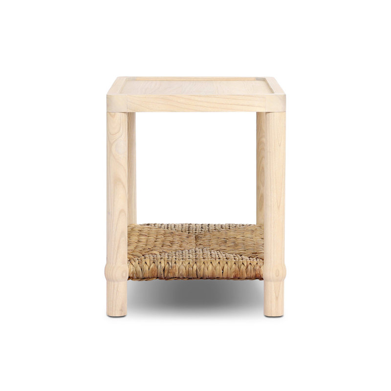 Gabriella End Table, Light Natural Sungkai
