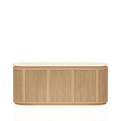 Stone Top And Rope Front Server