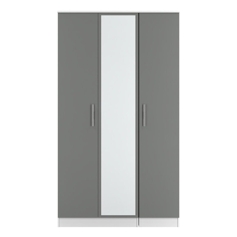 Synclair Triple Mirror Wardrobe