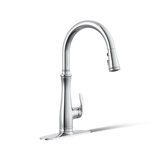 Kohler Bellera Touchless Pull Down Kitchen Faucet, Single-Handle Kitchen Sink Faucet with Three-Function Pull Down Sprayer