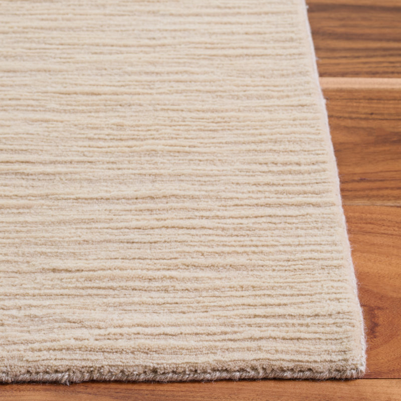 Ralph Lauren Dune Heath Wool, Cotton Solid Color Rug, Rectangle 10' x 14'