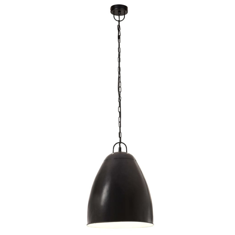Sabrina 1 - Light Single Pendant, 142cm H x 32cm W x 32cm D, Black