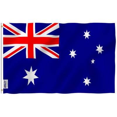 Drapeau de maison 36 po x 60 po en polyester Australie