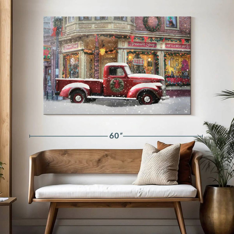 Mehar Treasure Shop Christmas, 34" H x 51" W