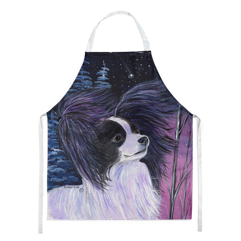 Tablier papillon starry night