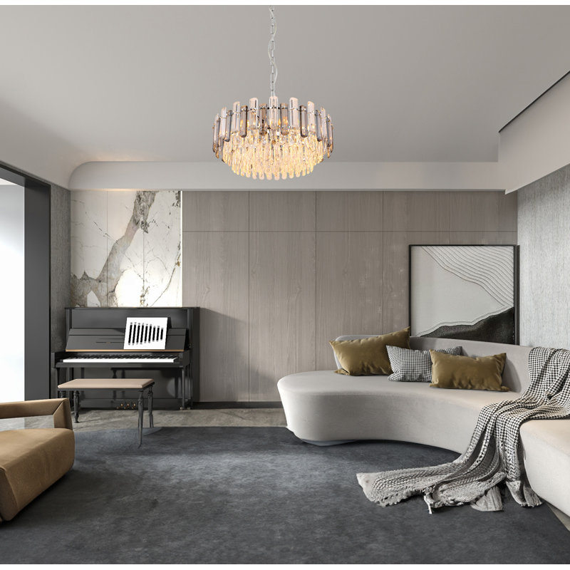 Beachem 12 - Light Chrome Pendant