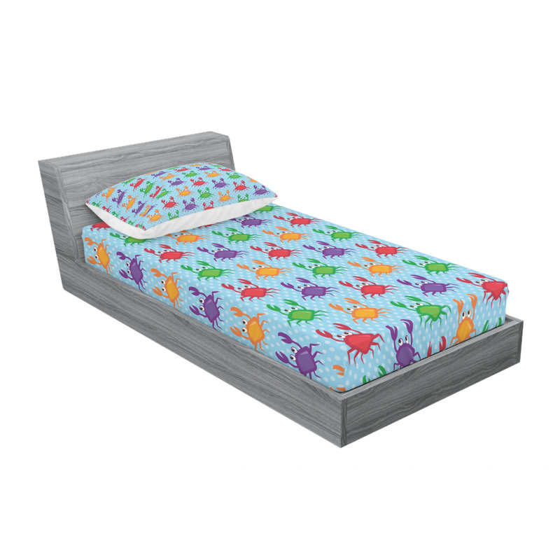 Microfiber Sheet Set, Twin XL Sheet Set with Fitted Sheet