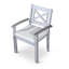 Sustainable Eucalyptus Dining Chairs Set of 2 with Stackable Design