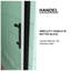 Porte de douche pliante semi-sans cadre 32 "x 72"-94573377