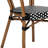 Connally All-Weather Commercial Stacking Paris Chair with Metal Frame-682121596