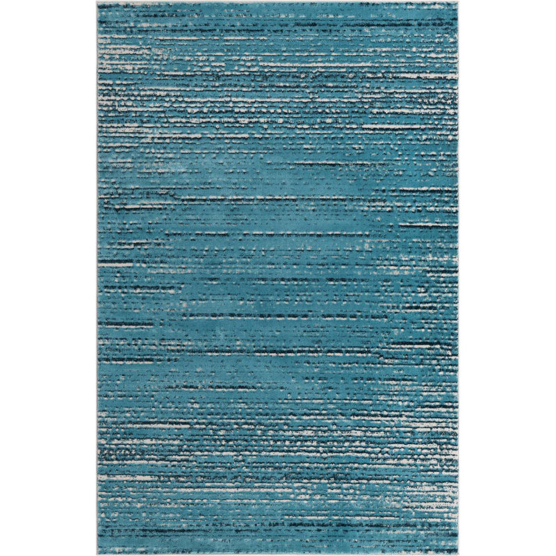 Abstract Indoor Rug, Rectangle 6' x 9'