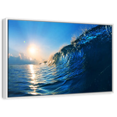 Blue Ocean Wave