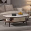 Table basse luxueuse de style italien