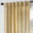 Cotton-Blend Textured Slub Semi-Sheer Curtains for Bedroom & Living Room Curtains (2 Panel Drapes)-864455991-864455979