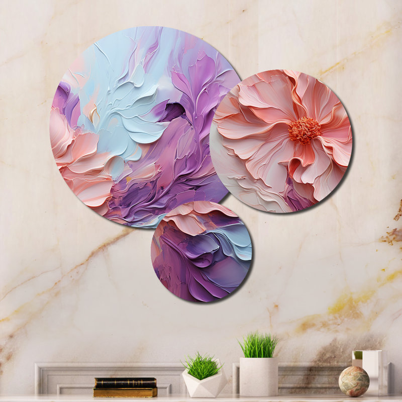 Ensemble de 3 décorations murales