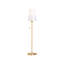Quatrefoil Table Lamp - Gold Leaf