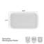 Plateau rectangulaire Mikasa Samantha 15,85 po