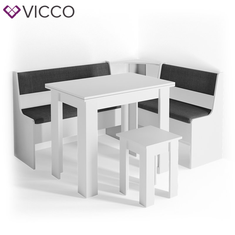 Christofer Dining Set, White