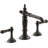 Artifacts Widespread Bathroom Faucet with Drain Assembly-19194444
