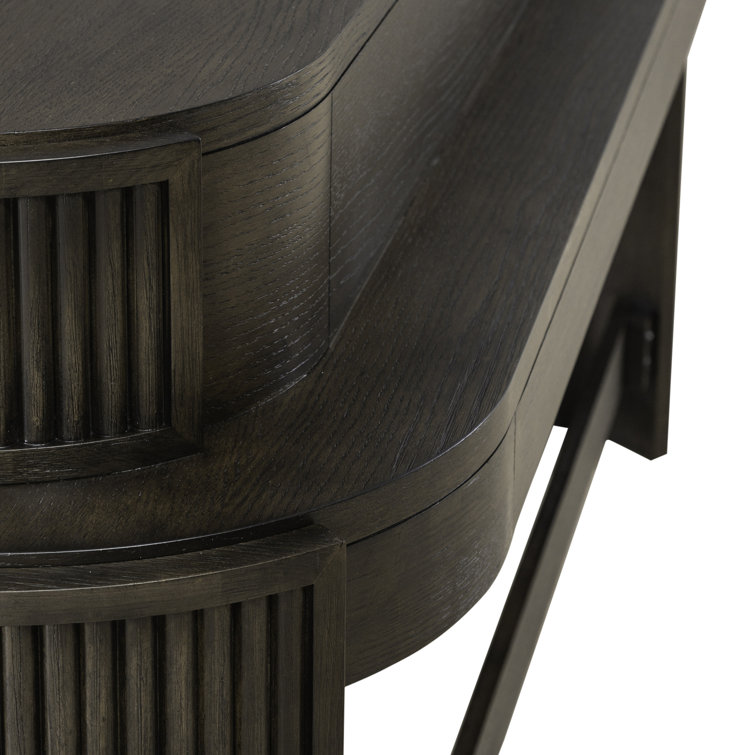 Jefrin 4 Piece Console Bar Table Set w/ Stools & Charging Station