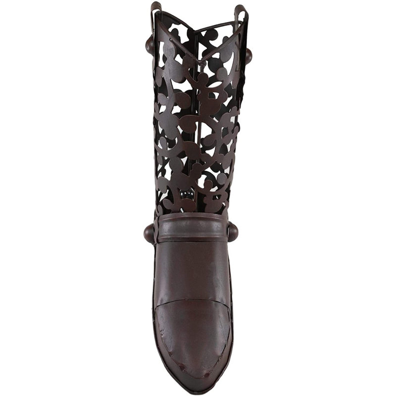 Botte de cowboy en métal Annelotte