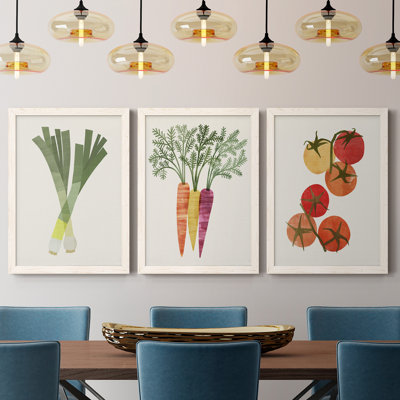 Toile encadrée organique Premium Veg II - prête à être accrochée