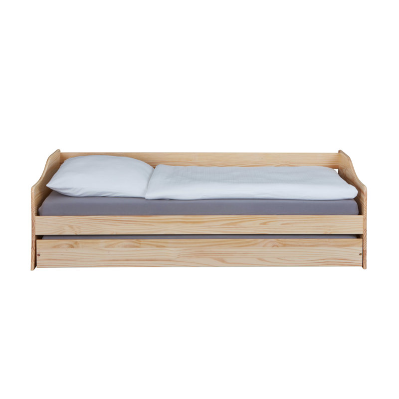 Children's bed Sanah - including slatted frame, Nature, 90 x 200 cm