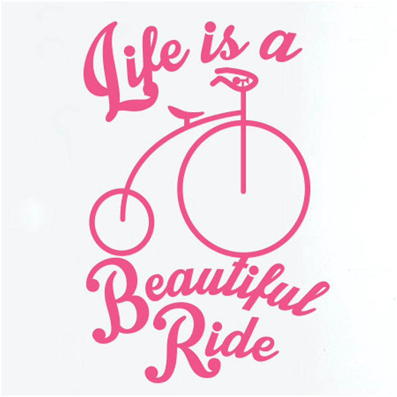 Wall Decal, Pink, Large