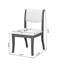 Chaise d'appoint rembourrée (ensemble de 2)-1978887461