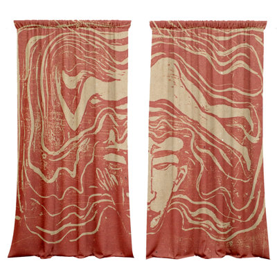 Aleyshka Velvet Blackout Curtain Panel Pair