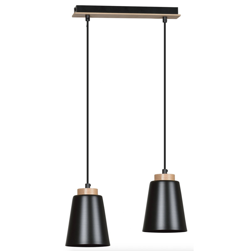 Bauman 2 - Light Pendant, Black