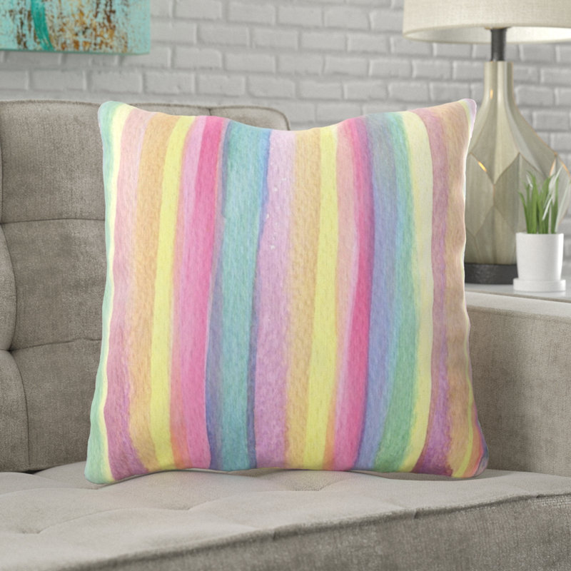 Coussin watercolour Farnsworth, Microsuède, Intérieur