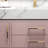 Modern rock slab integrated basin bathroom cabinet-112007866