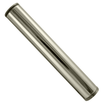 Corde d'extension de drain de lavabo filetée à double extrémité de 1-1 / 4 po x 12 po