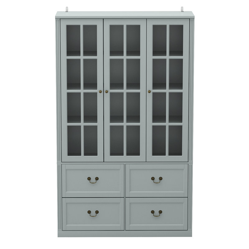 Vaisselier 78,7 po Binegar, Bleu
