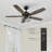 52'' Ceiling Fan with Light Kit