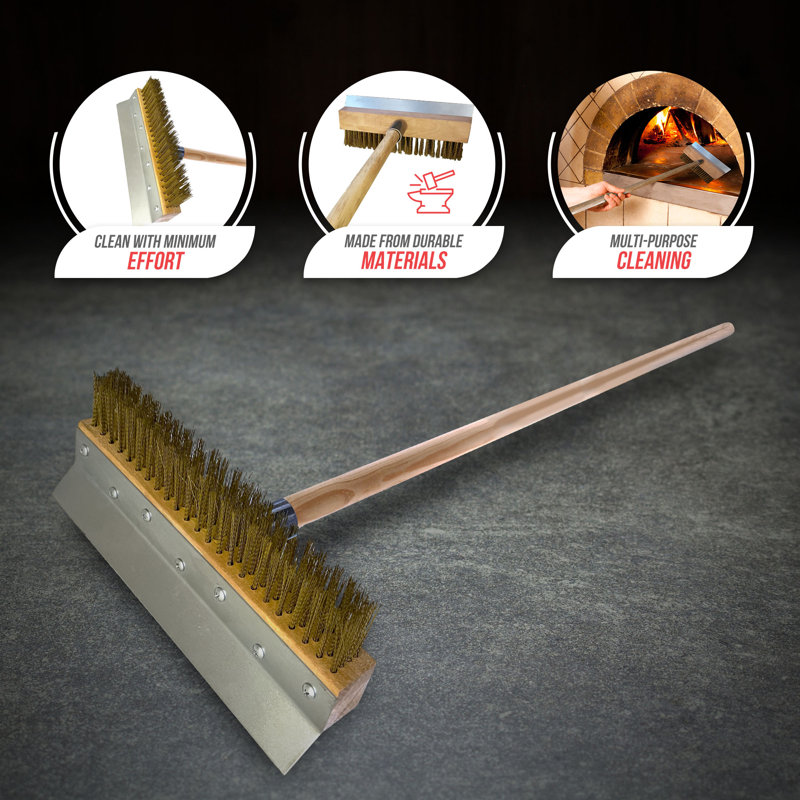 Adjustable Push Brooms with Replaceable Head