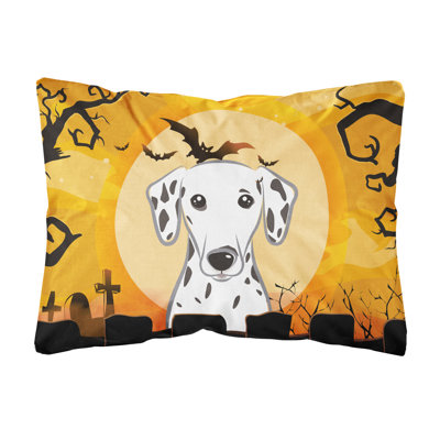  Coussin intérieur / extérieur Halloween en tissu dalmatien