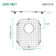 12.01-in x 14.17-in Rear Drain Heavy-Duty Stainless Steel Sink Protector
