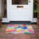 Machine Washable Indoor/Outdoor Xhevrie Blush Rug