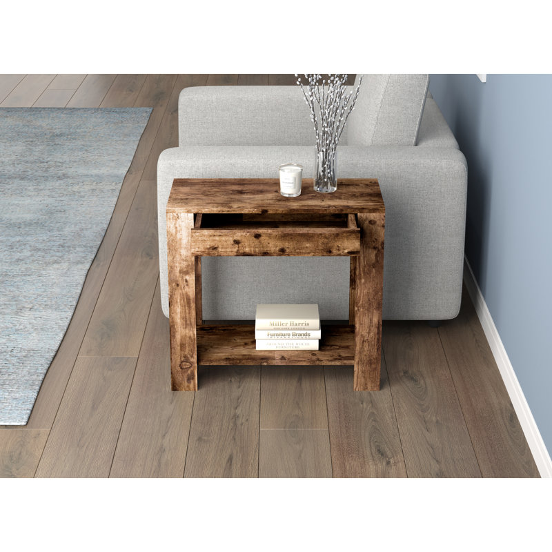 Keysville End Table with Storage