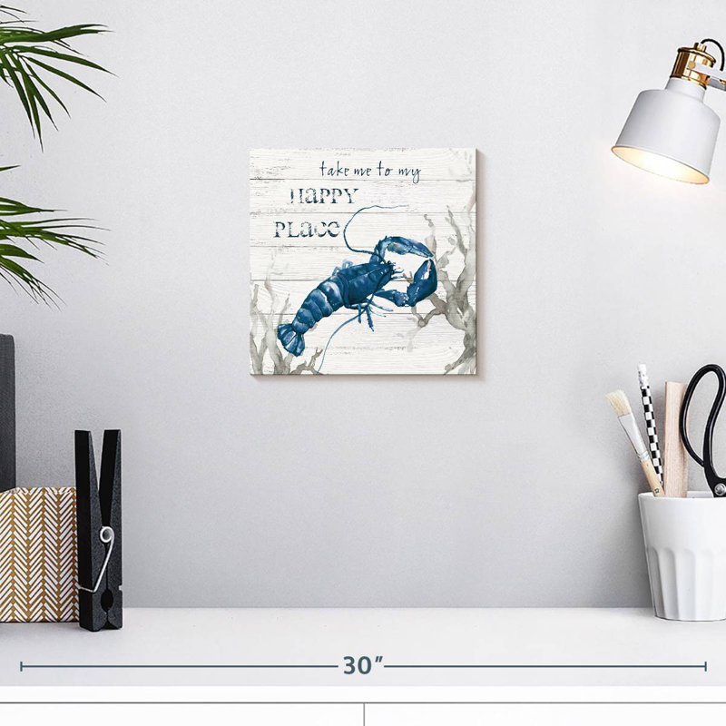 Homard Aletra Happy Place, H 10 po x l 10 po
