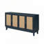 Buffet en rotin avec 4 portes en rotin-441964929