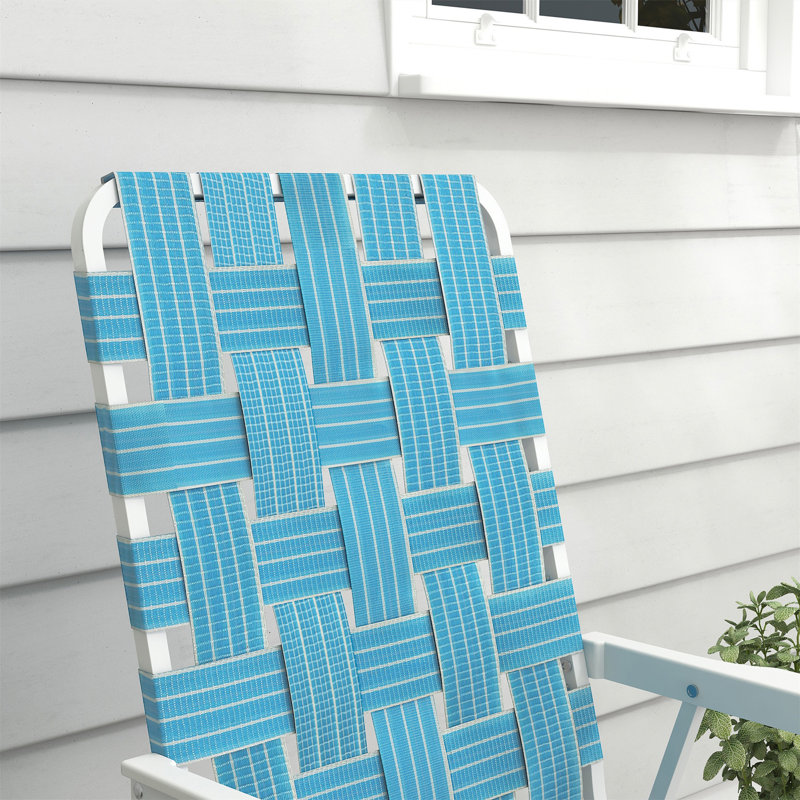 Outsunny Set Of 2 Patio Folding Chairs, Portable And Comfortable For Various Outdoor Activities With Durable Armrests