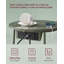 Sandris End Table with Built-In Outlets